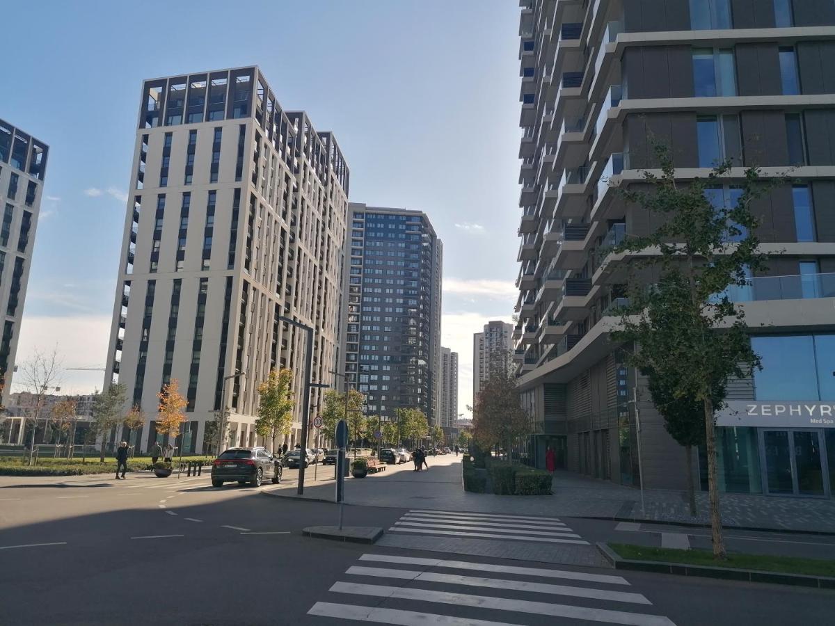 Belgrade Waterfront Cozy Symphony 1 Apartman Sajmiste Kültér fotó